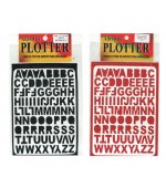 Adesivo Letras N 2 A ao Z - Plotter